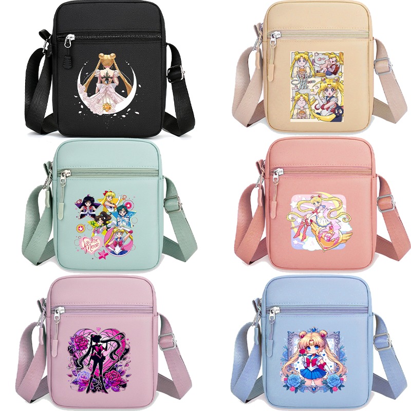 Crossbody Bag Women - Sailor Moon Shoulder Bag Unisex Cute