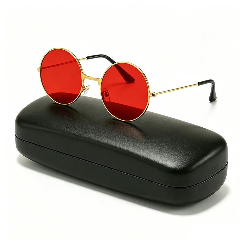Women'S Fashion Eyeglass Frames - Classic Vintage Round Frame Sunglasses For