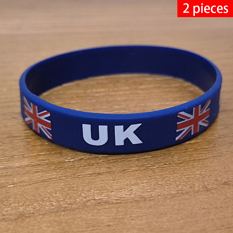2pcs UK National Flag Wristban - Women Fashion Uk recensie en prijs