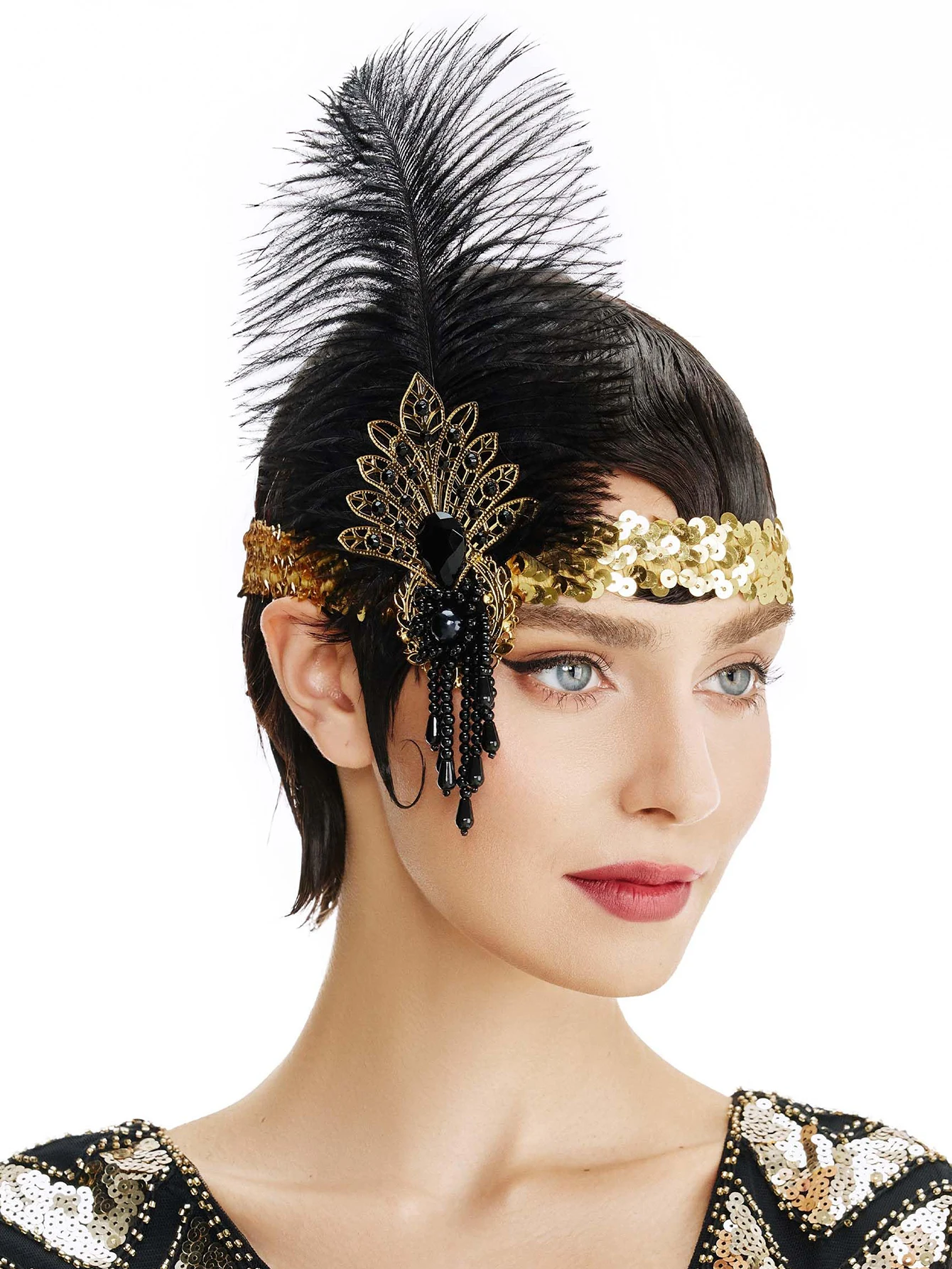 Rhinestone HairBand 1920s Vint - Women'S Fashion In The 1920S recensie en prijs