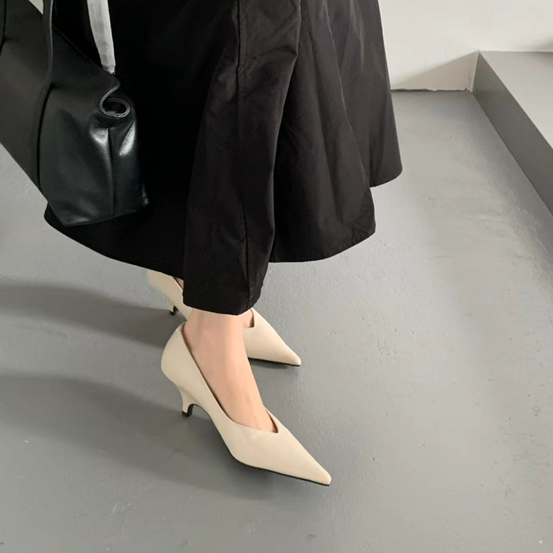 SUOJIALUN 2025 Spring New Bran - Women Fashion Heels recensie en prijs