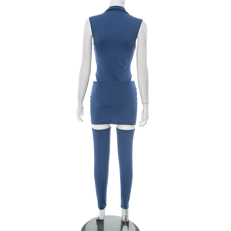 Women Solid 3 Piece Set Turtle - Turtleneck Bodysuit recensie en prijs