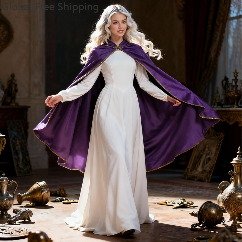 Cape Cloak Costume King Queen  - Velvet Blazer Women recensie en prijs
