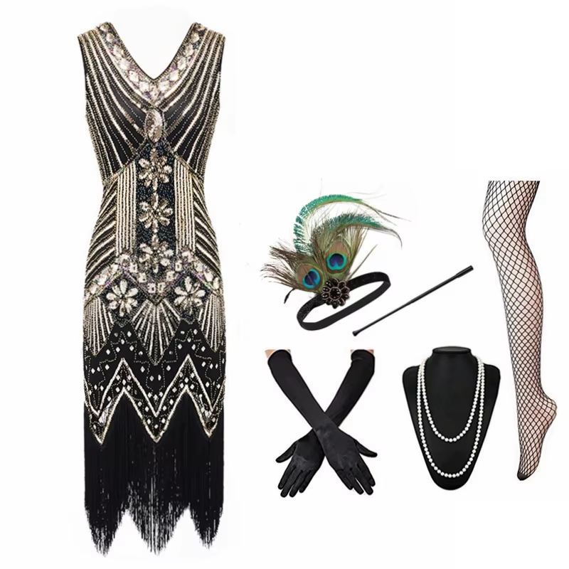New XS-XXXL 1920s Vintage Gree - Women'S Fashion Roaring 20S recensie en prijs