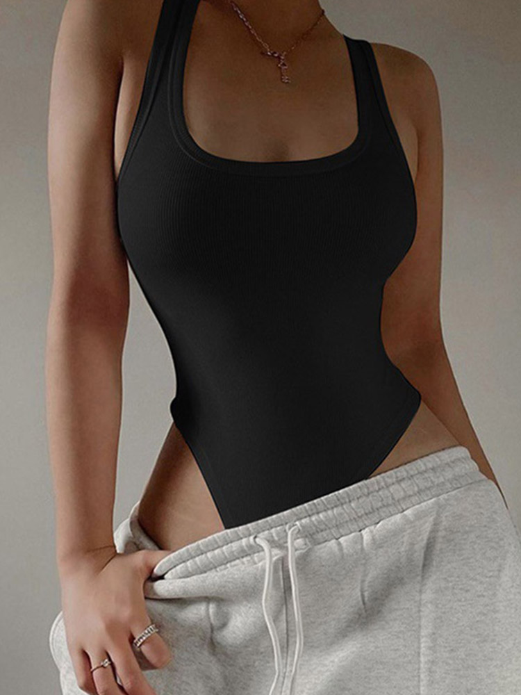 Sleeveless Knit Bodysuit 2024  - Turtleneck Bodysuit recensie en prijs