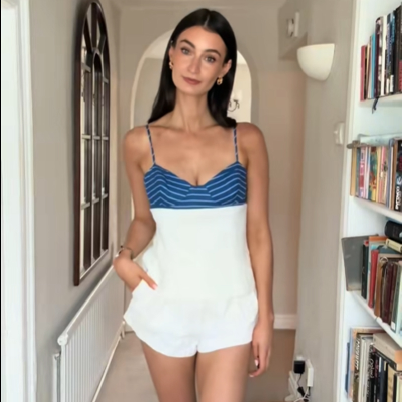 HXAO Bow Stripe Women's Skirt  - Corset Top Boned recensie en prijs