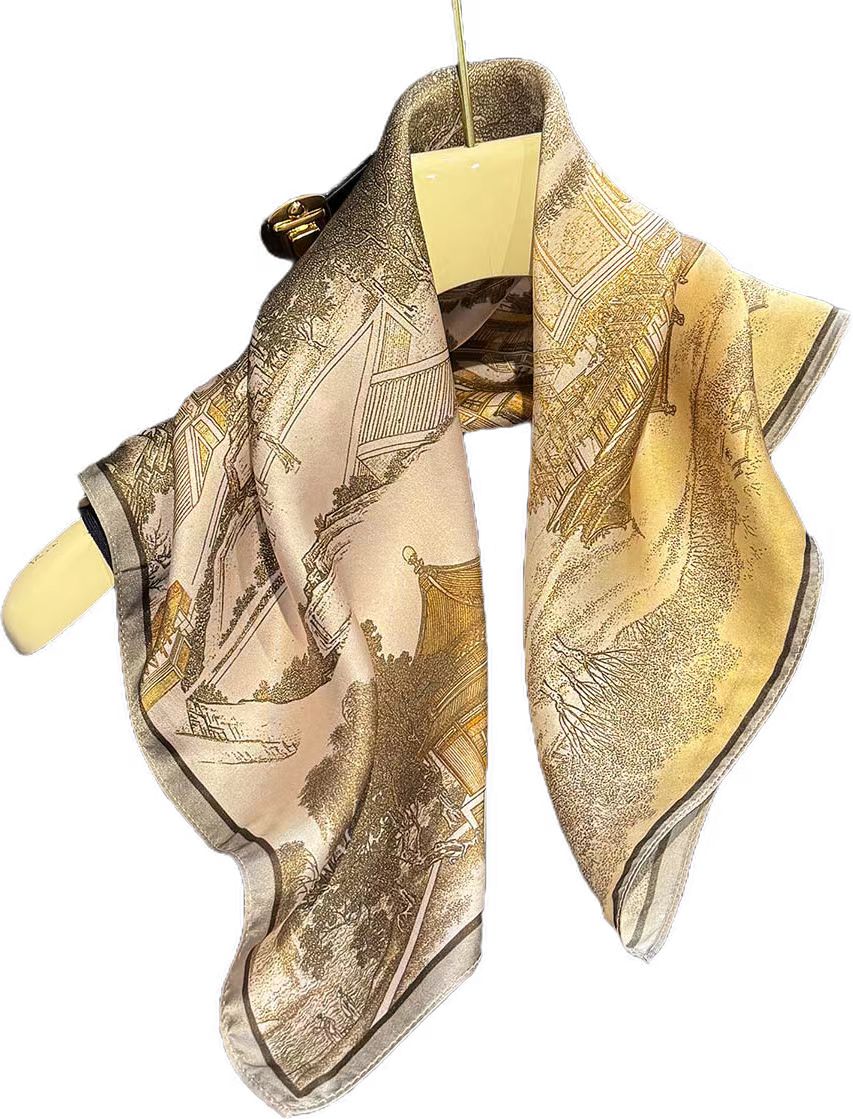 Brand 100% Natural Silk Scarf  - Women'S Fashion Poncho recensie en prijs