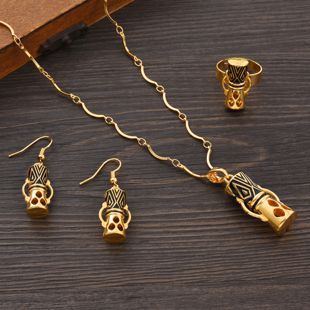 Gold Color Ethiopian Jewelry S - Women Fashion Png recensie en prijs