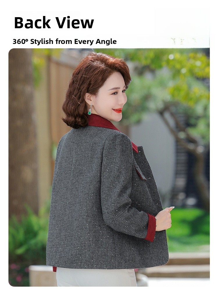 Elegant Mom Spring Jacket Smal - Women Fashion Over 40 recensie en prijs