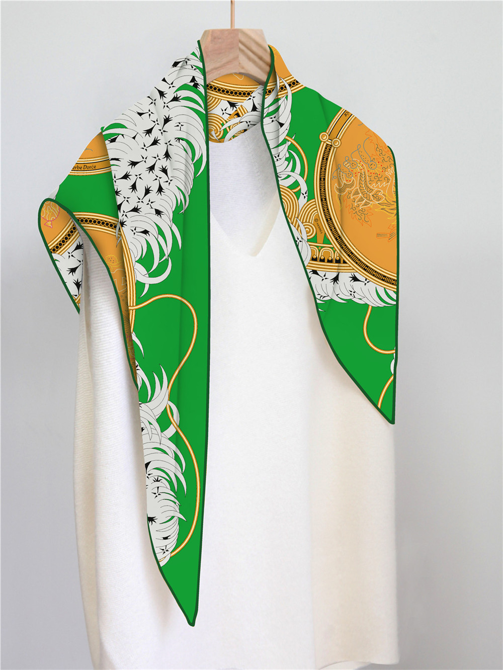 Triangle Silk Scarf Shawls Lux - Women'S Fashion Day recensie en prijs