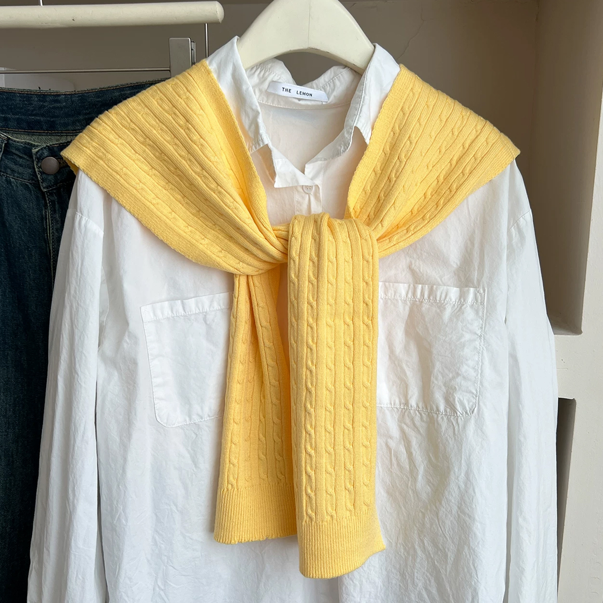 1Pc Simple Solid Color Knitted - Women'S Fashion Poncho recensie en prijs