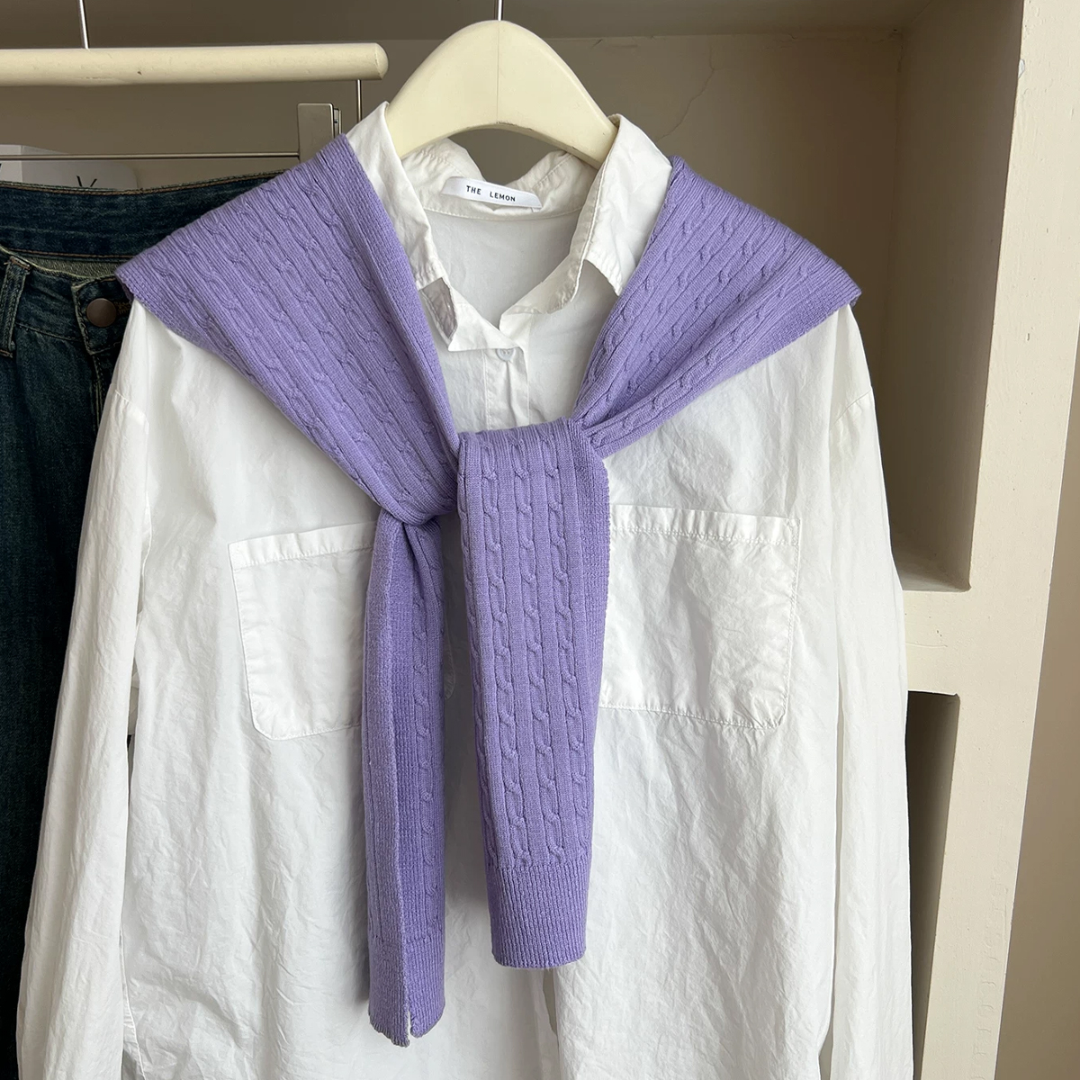 1Pc Simple Solid Color Knitted - Women'S Fashion Poncho recensie en prijs