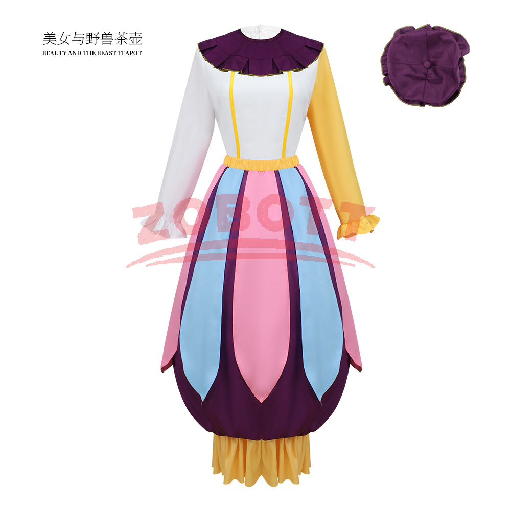 Tea Pot Mrs Potts Cosplay Long - Women Fashion Hats recensie en prijs