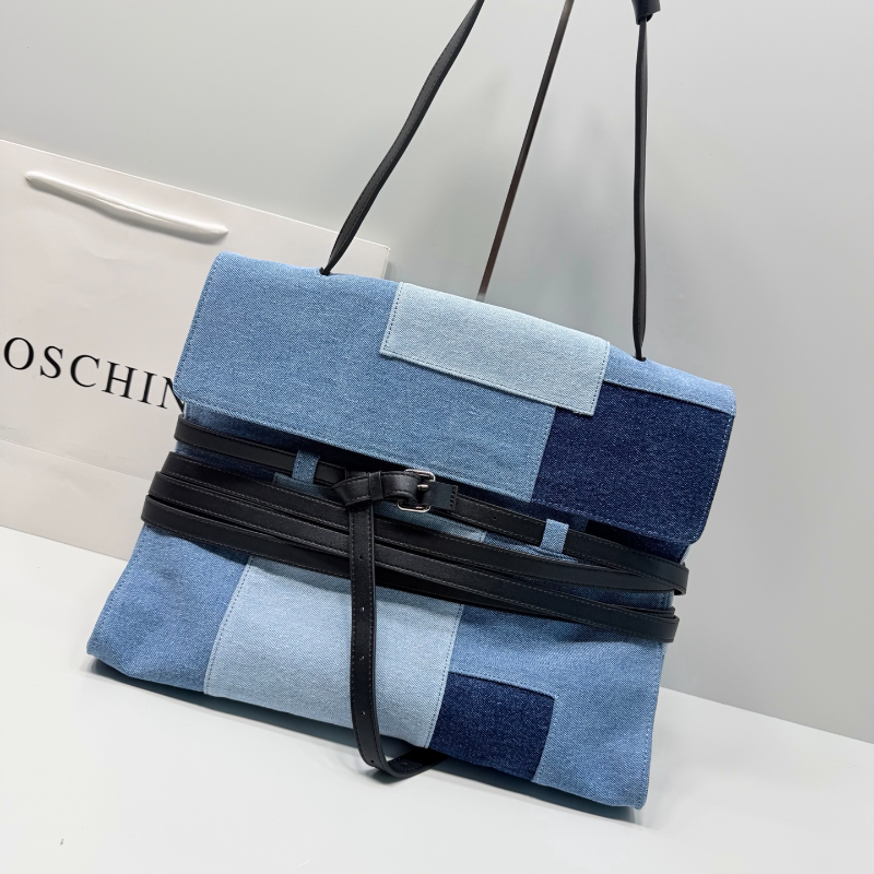 Color Block Denim Handbag Cros - Crossbody Bag Women recensie en prijs