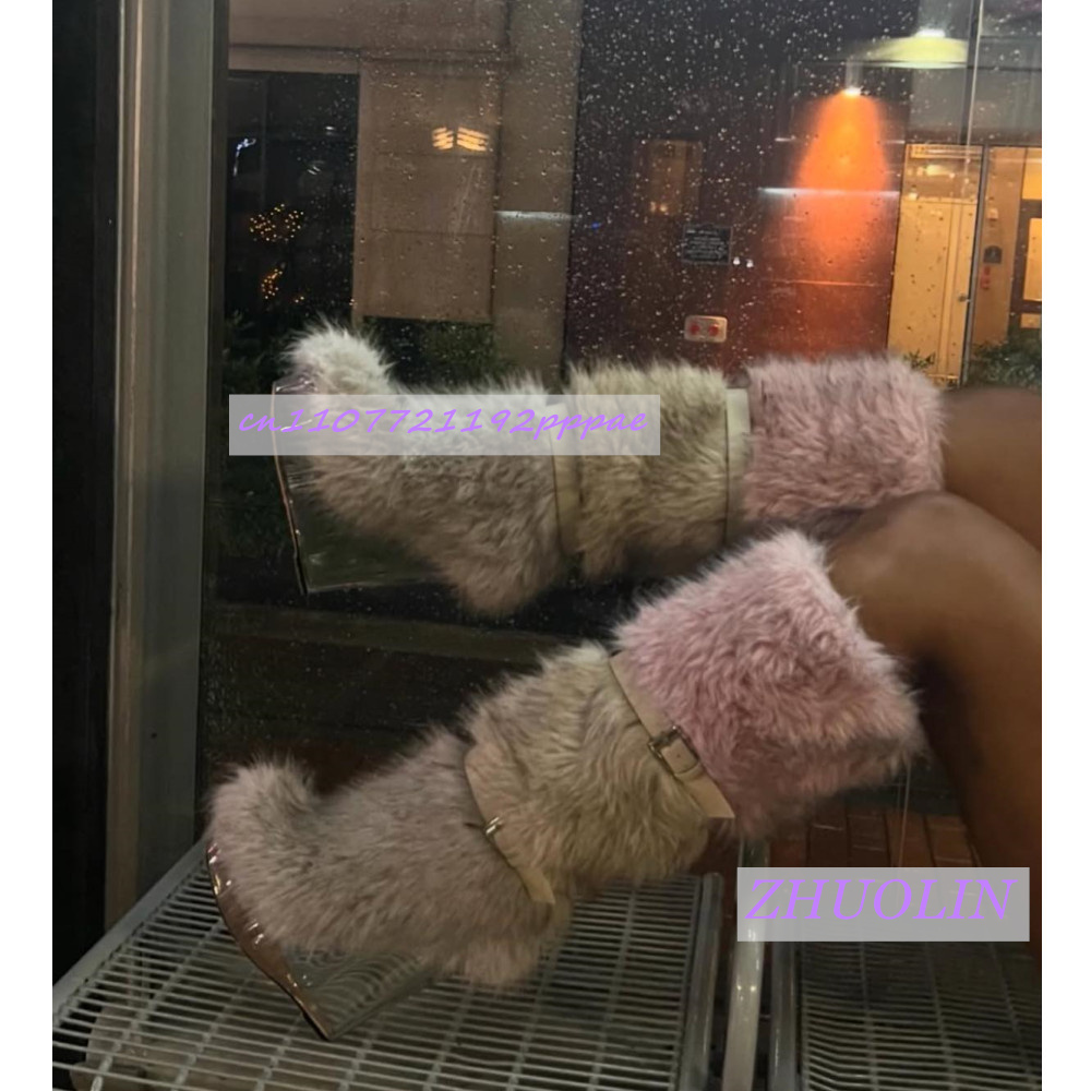Winter Gradient Furry Transpar - Women'S Fashion Trends recensie en prijs