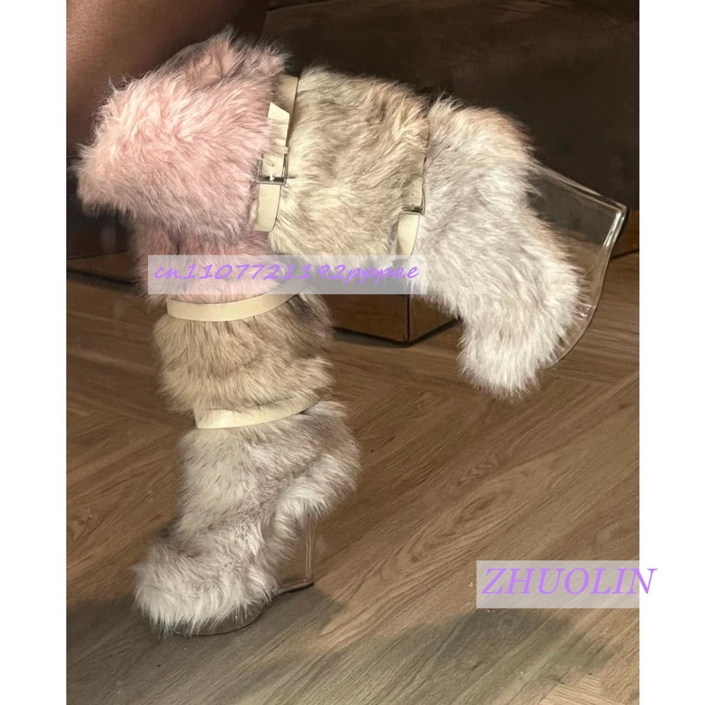 Winter Gradient Furry Transpar - Women'S Fashion Trends recensie en prijs
