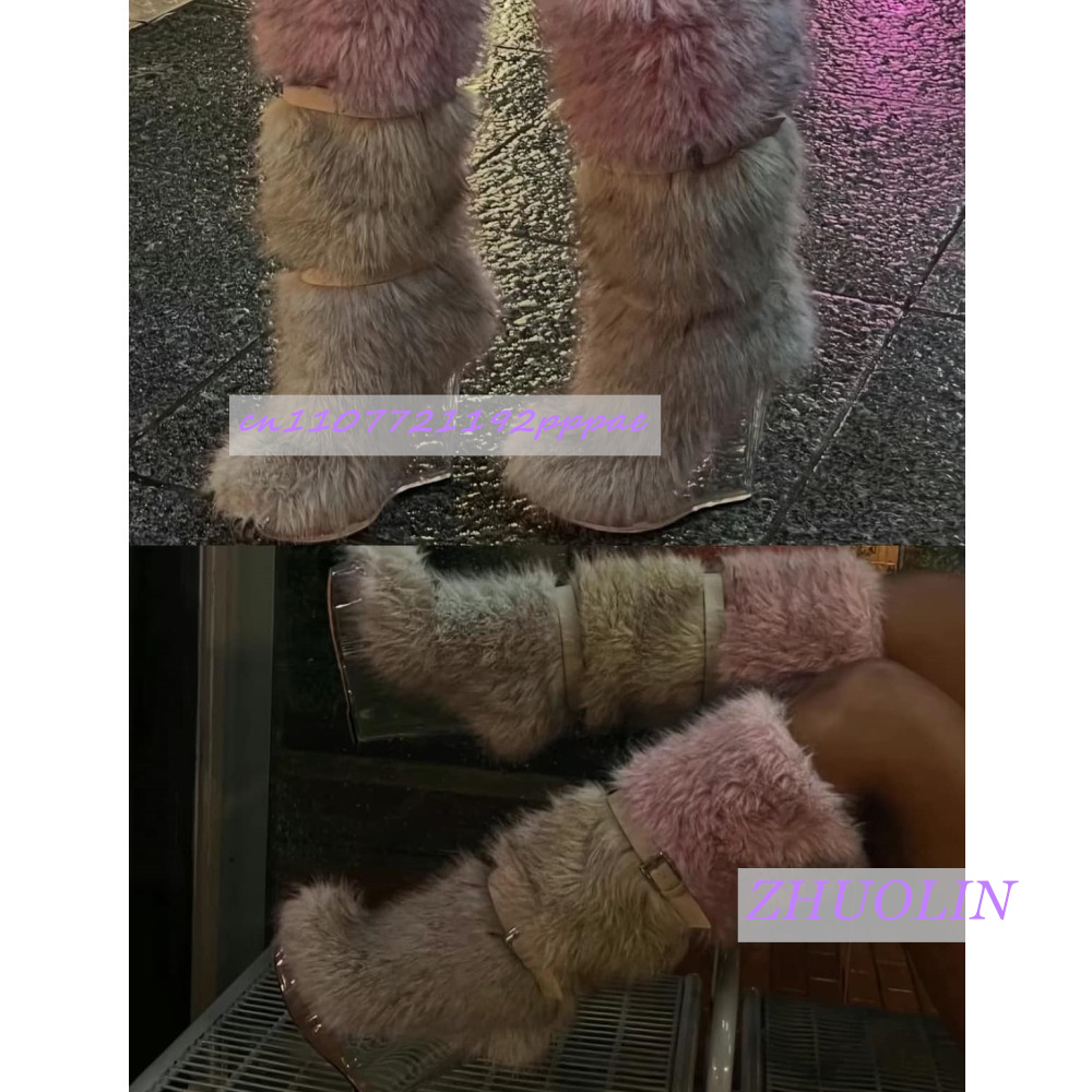 Winter Gradient Furry Transpar - Women'S Fashion Trends recensie en prijs