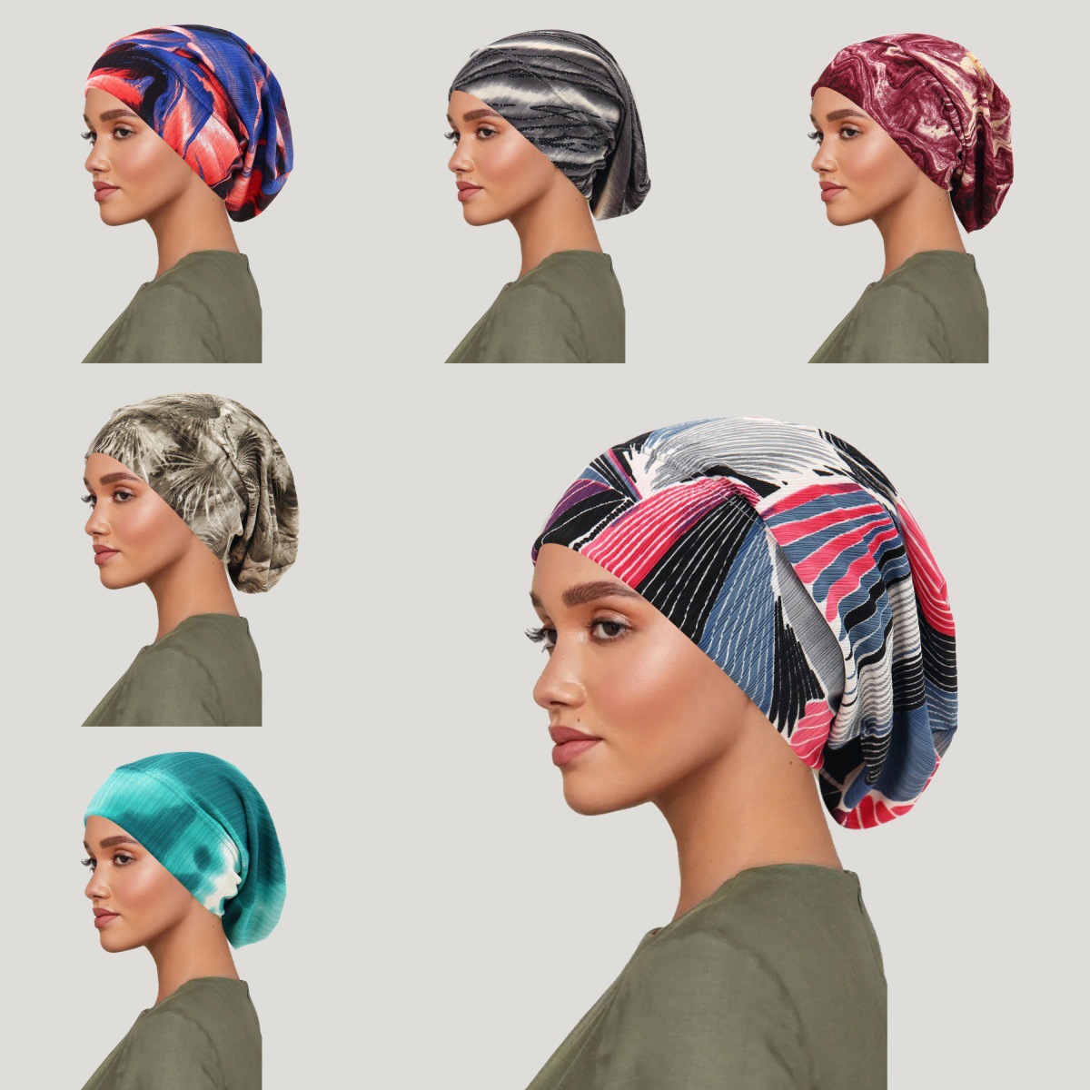 2026 New Tie-dye Hair Cover Ca - Women Fashion Hats recensie en prijs