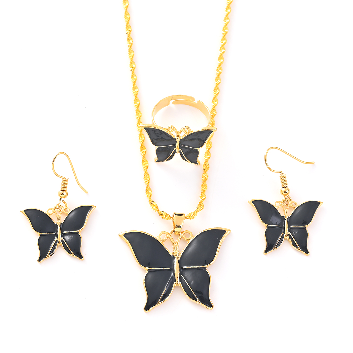 Stylish Butterfly Pendant Neck - Women Fashion Png recensie en prijs