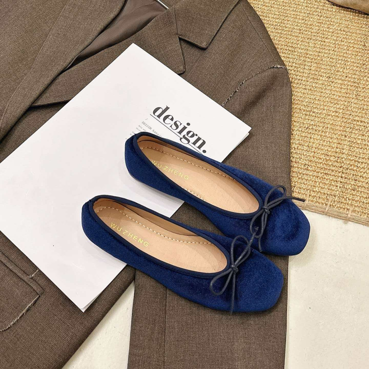 French-style high-end velvet b - Women Fashion Heels recensie en prijs