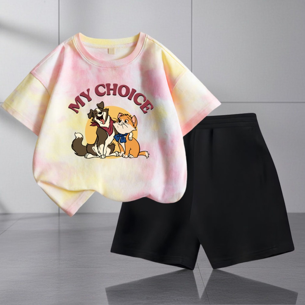 Summer Children T Shirt and Sh - Tie Dye Two Piece recensie en prijs
