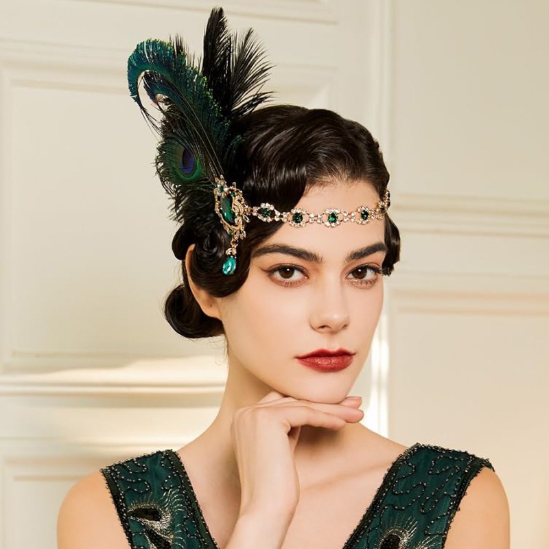 1920s Flapper Peacock Feather  - Women'S Fashion Roaring 20S recensie en prijs