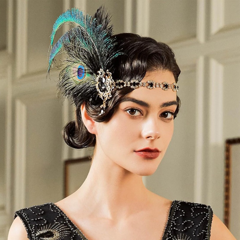 1920s Flapper Peacock Feather  - Women'S Fashion Roaring 20S recensie en prijs