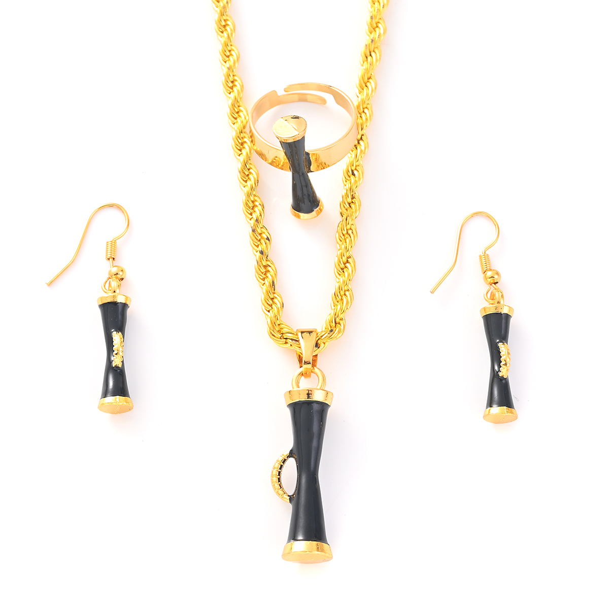 Papua New Guinea Drum Pendant  - Women Fashion Png recensie en prijs