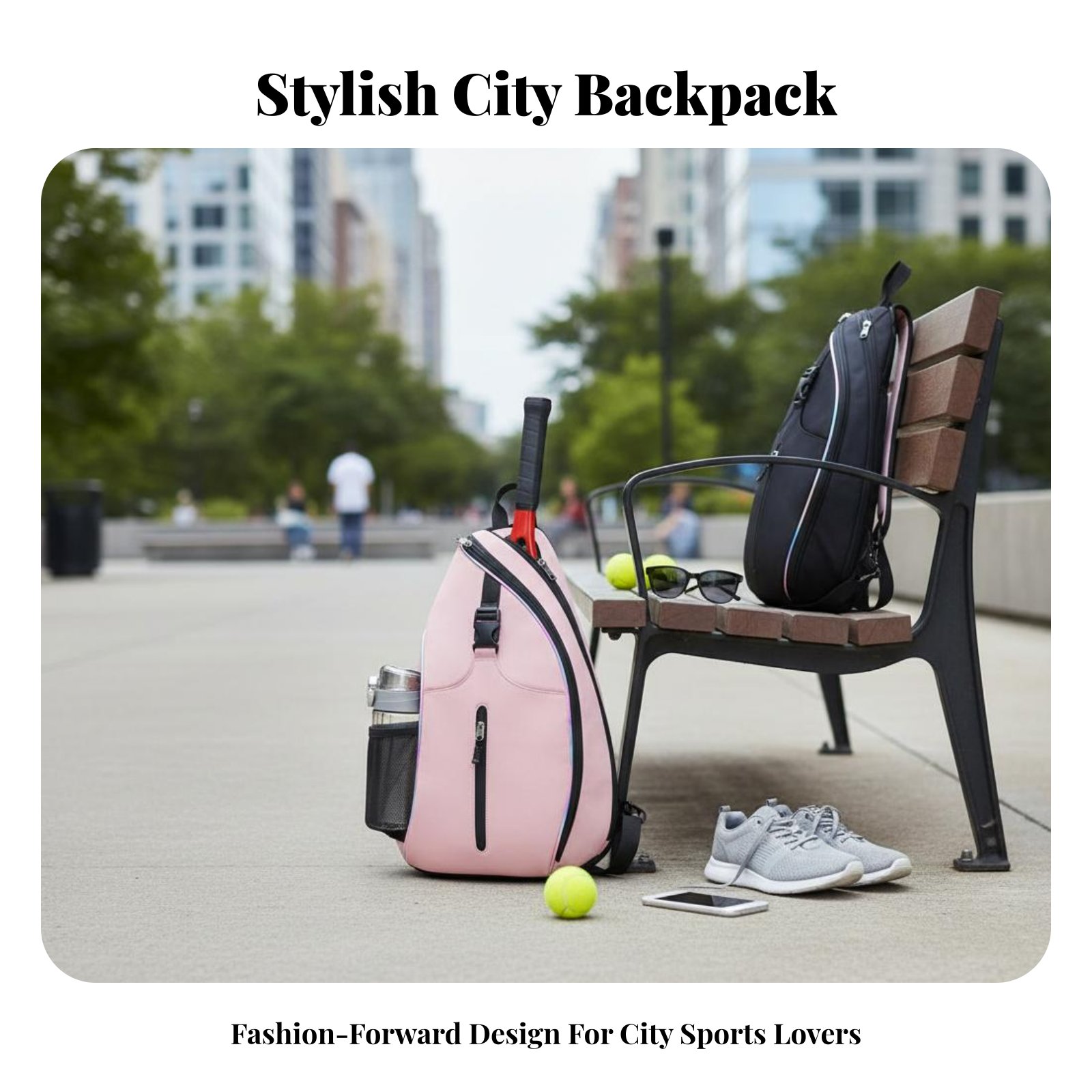 Pickleball Backpack Sturdy Bad - Crossbody Bag Women recensie en prijs