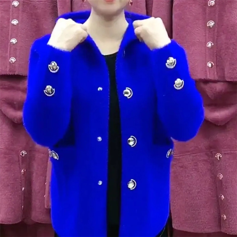 NEW Middle Aged Elderly Mother - Velvet Blazer Women recensie en prijs