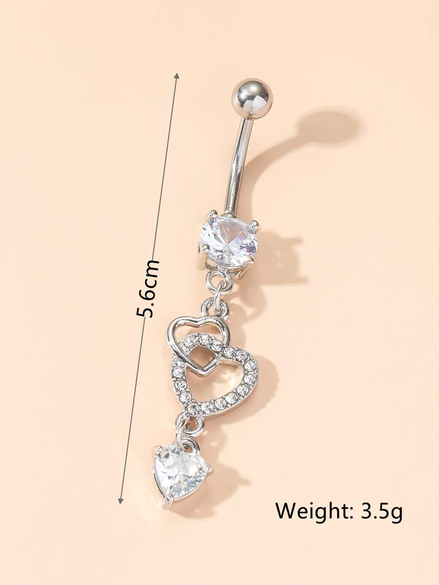 Heart-Dangling Cubic Zirconia  - Women'S Fashion Day recensie en prijs
