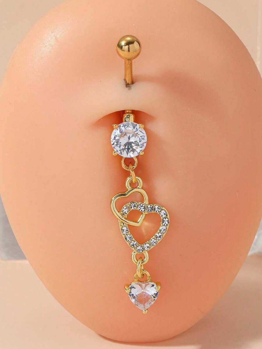 Heart-Dangling Cubic Zirconia  - Women'S Fashion Day recensie en prijs