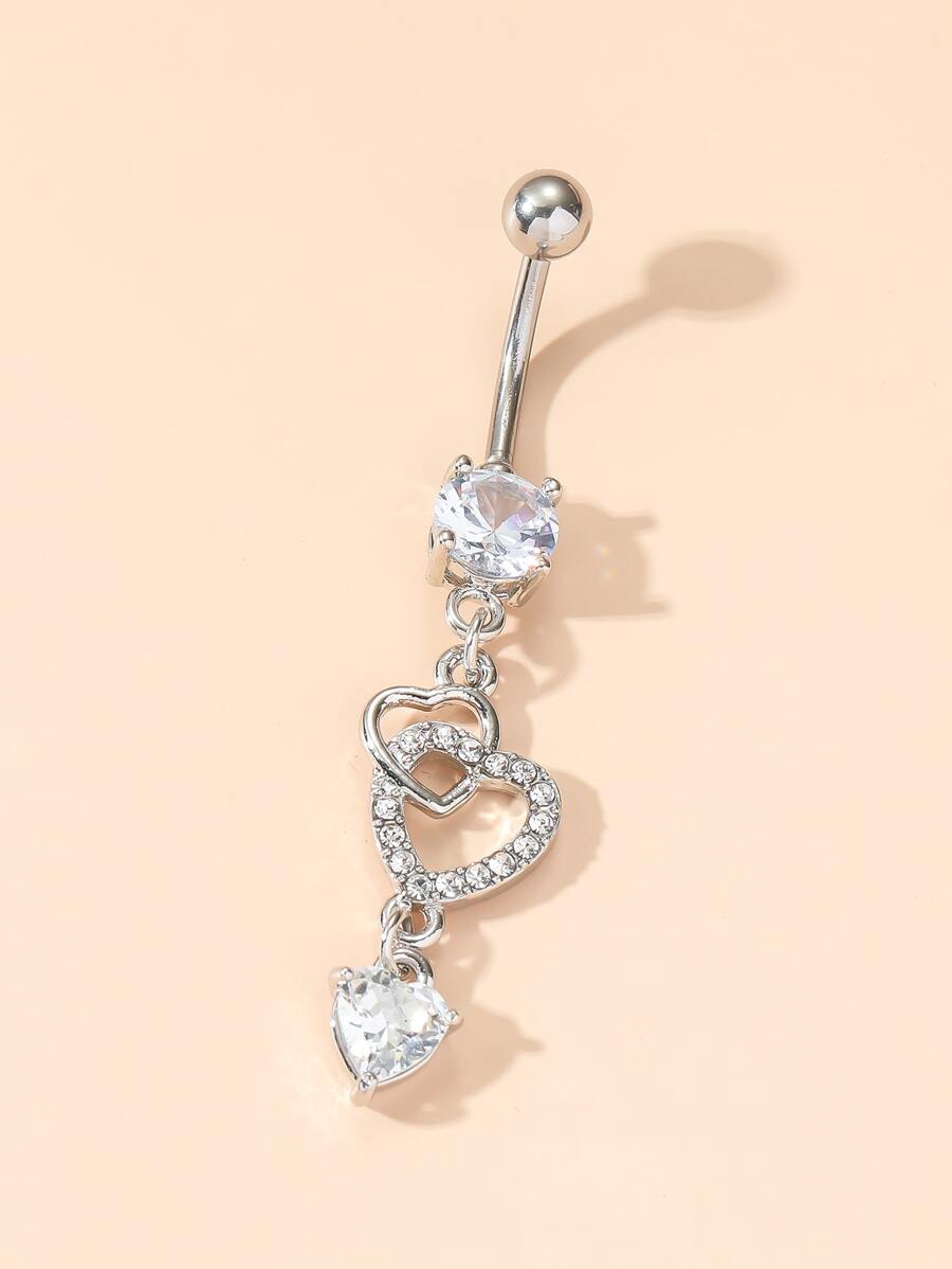 Heart-Dangling Cubic Zirconia  - Women'S Fashion Day recensie en prijs