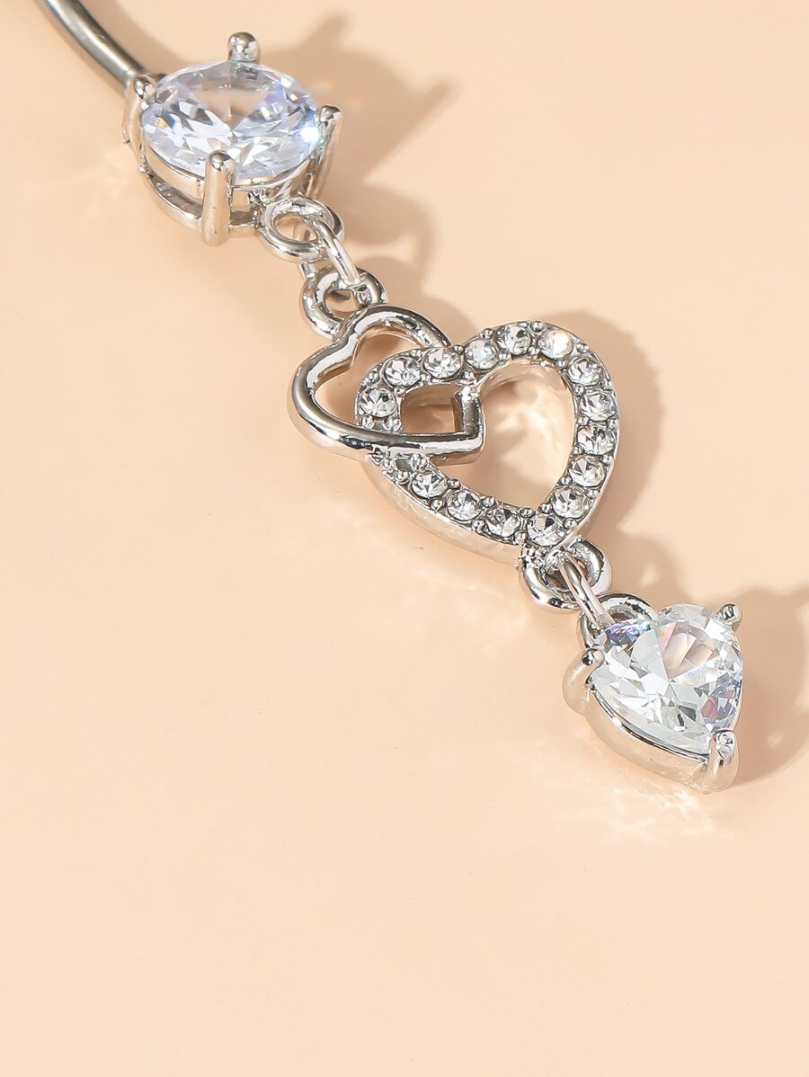 Heart-Dangling Cubic Zirconia  - Women'S Fashion Day recensie en prijs
