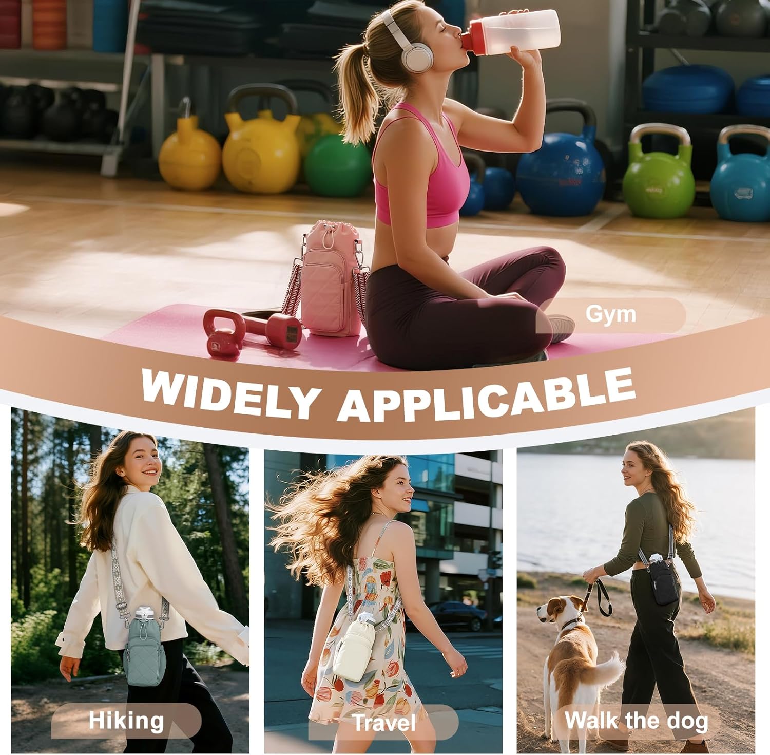 Insulated Water Bottle Bag Cro - Crossbody Bag Women recensie en prijs