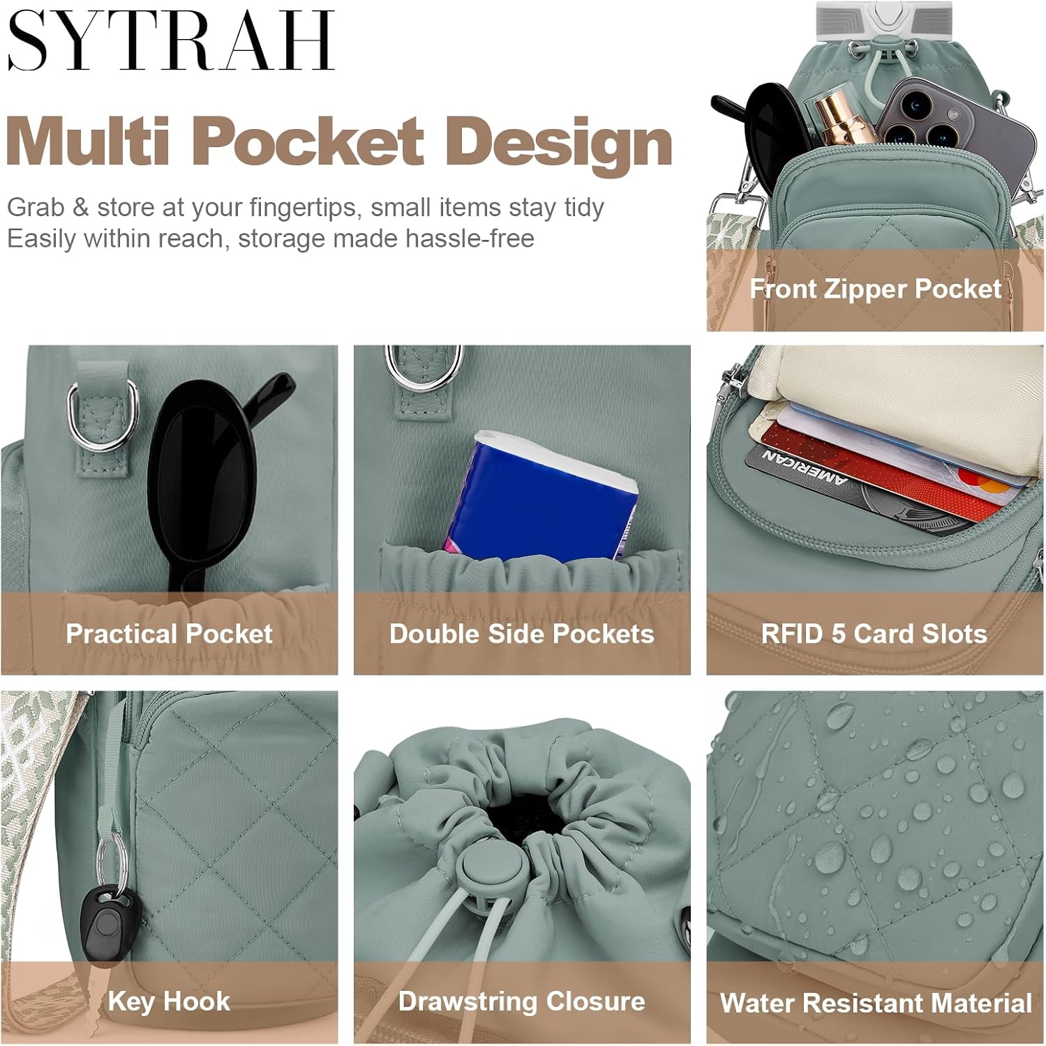 Insulated Water Bottle Bag Cro - Crossbody Bag Women recensie en prijs