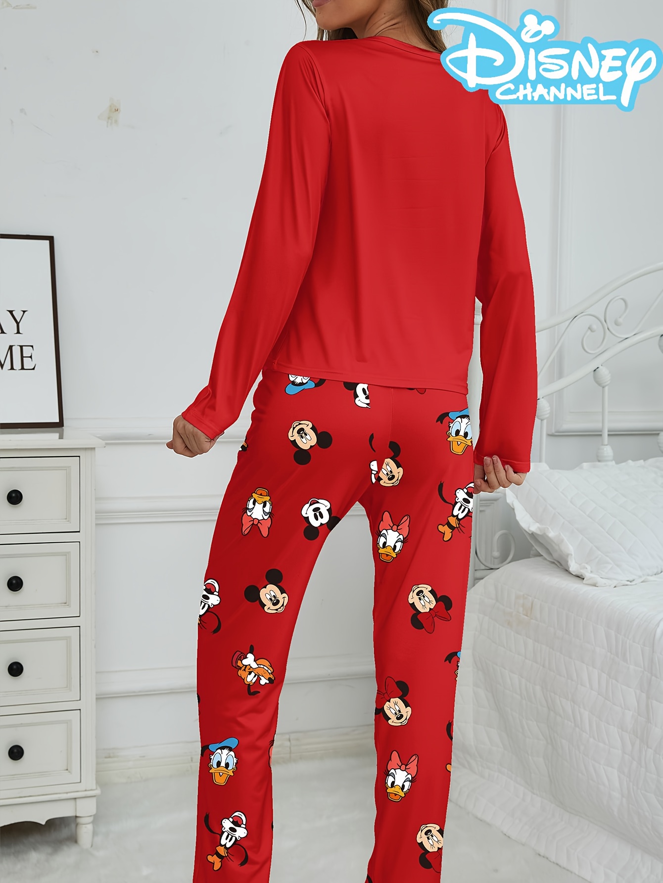 Women's pajama set with cute D - Women Fashion Images recensie en prijs