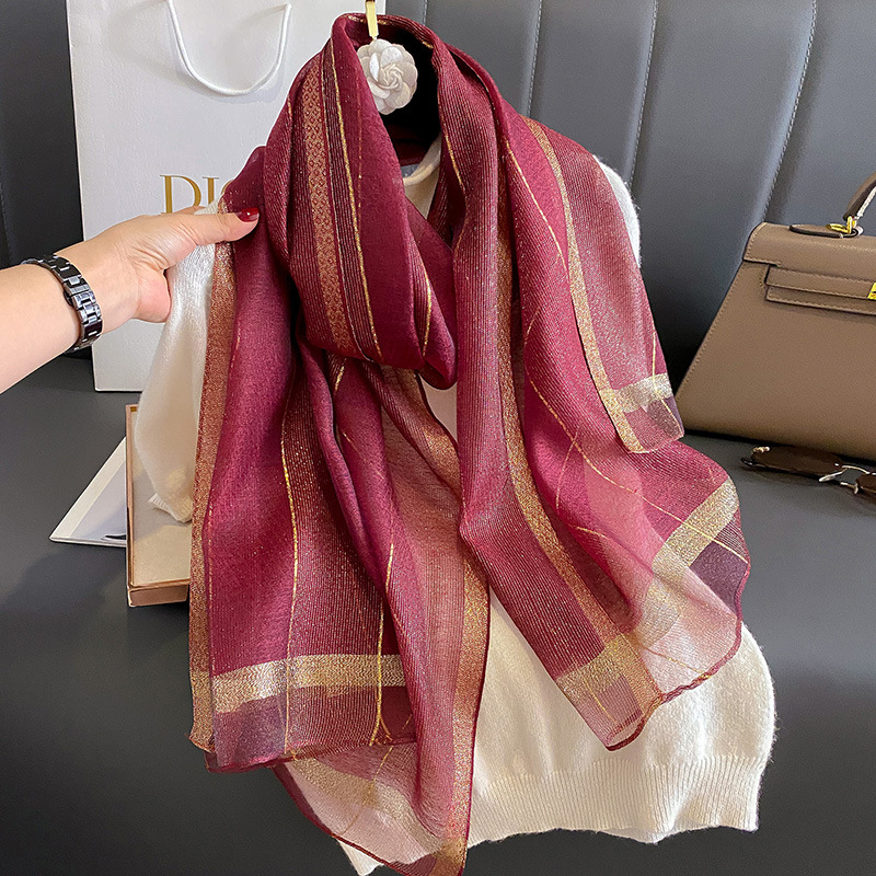2024 Solid Silk wool scarf for - Women'S Fashion Poncho recensie en prijs