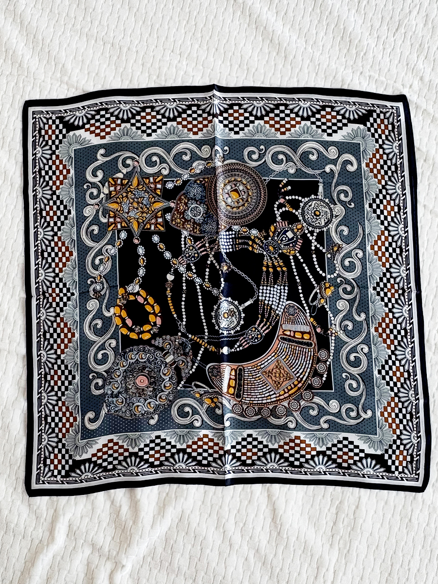 Silk Scarf 65cm Luxury Designe - Women'S Fashion Day recensie en prijs