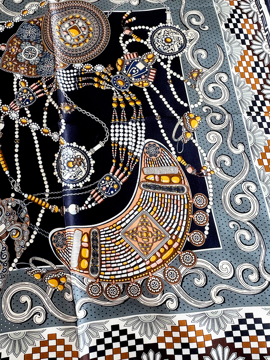 Silk Scarf 65cm Luxury Designe - Women'S Fashion Day recensie en prijs