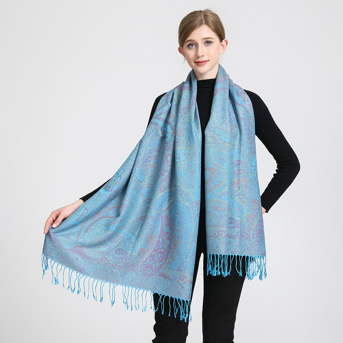 Tassel Blanket Design Thick Pa - Women'S Fashion Poncho recensie en prijs