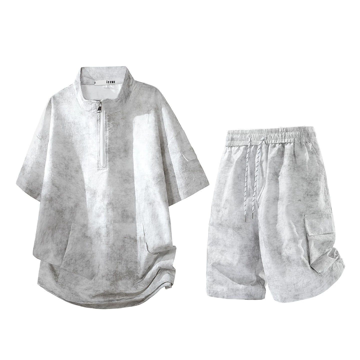 Casual Loose Men's Short Sleev - Tie Dye Two Piece recensie en prijs