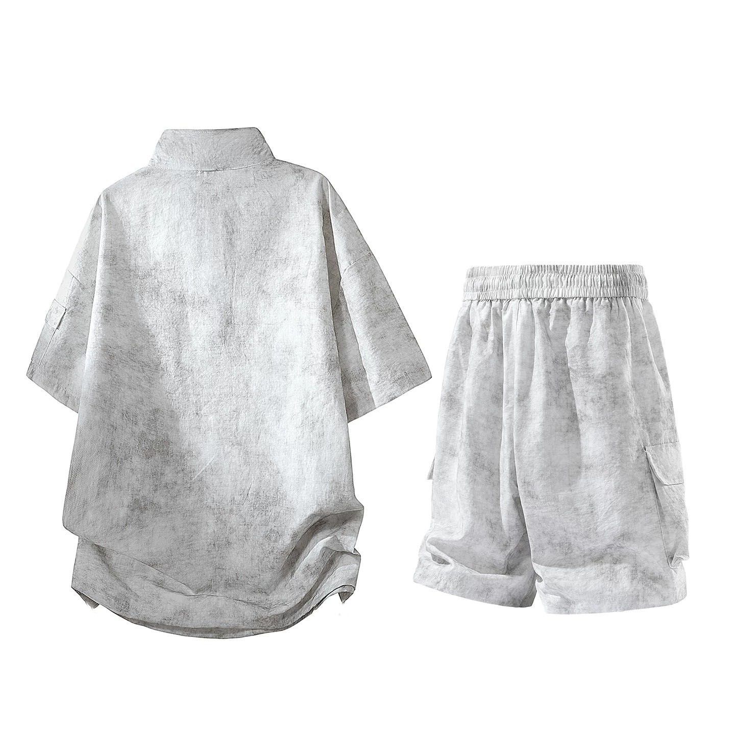 Casual Loose Men's Short Sleev - Tie Dye Two Piece recensie en prijs