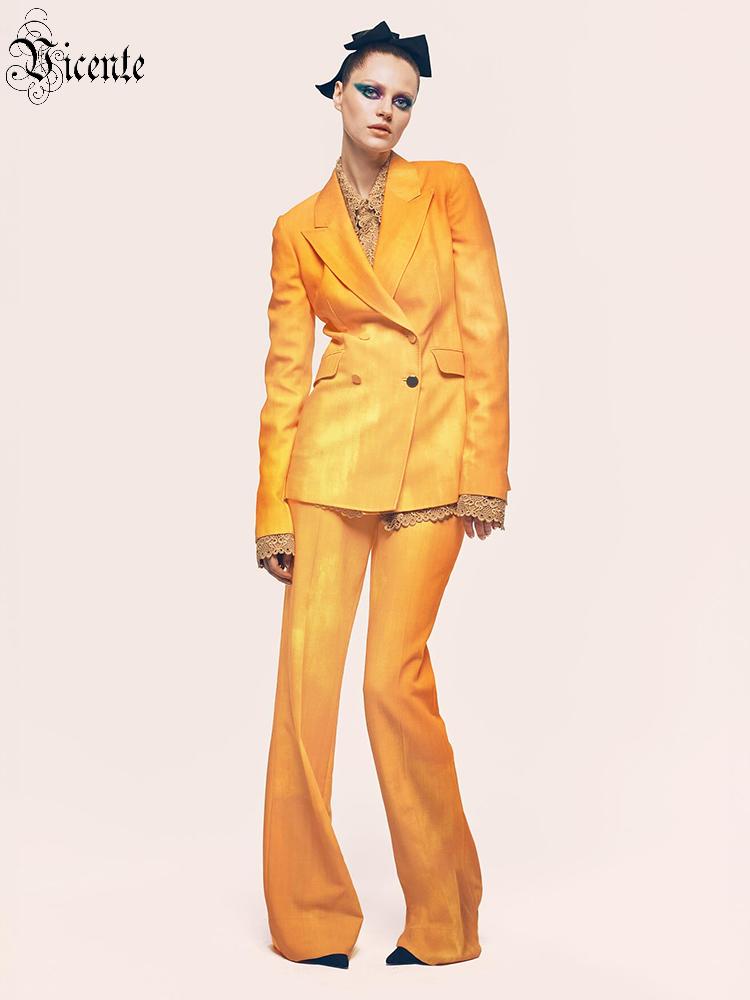 VC Women Orange Double Breaste - Tie Dye Two Piece recensie en prijs