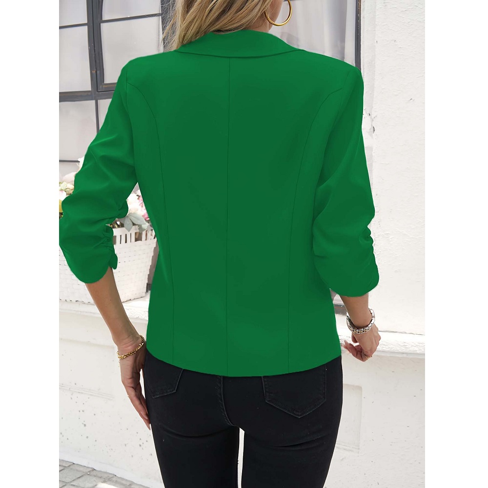  Women Autumn Spring Pockets  - Velvet Blazer Women recensie en prijs