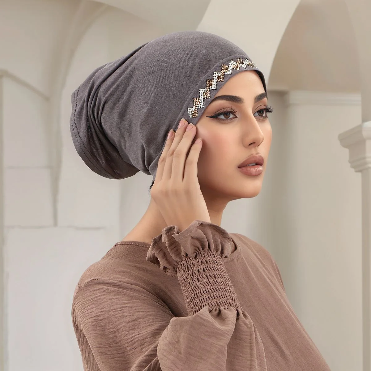 Muslim Head Cover Hat Elastic  - Women Fashion Hats recensie en prijs