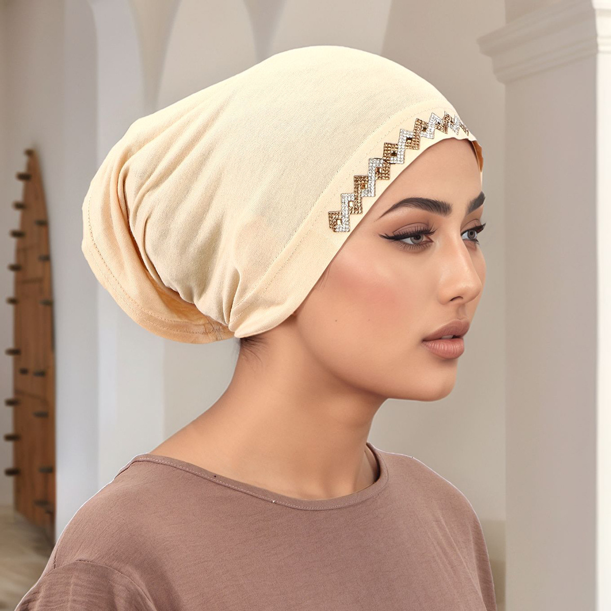 Muslim Head Cover Hat Elastic  - Women Fashion Hats recensie en prijs