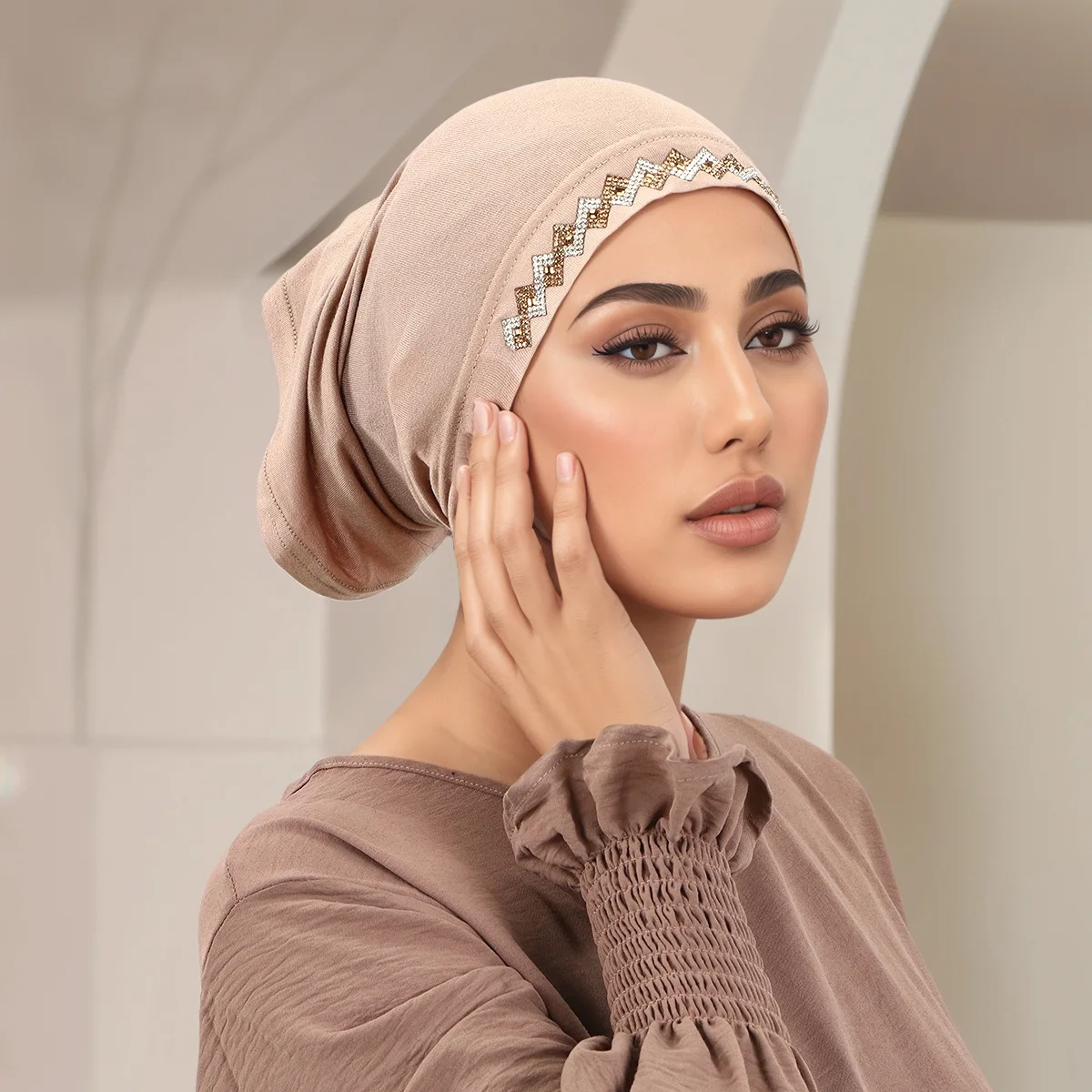 Muslim Head Cover Hat Elastic  - Women Fashion Hats recensie en prijs