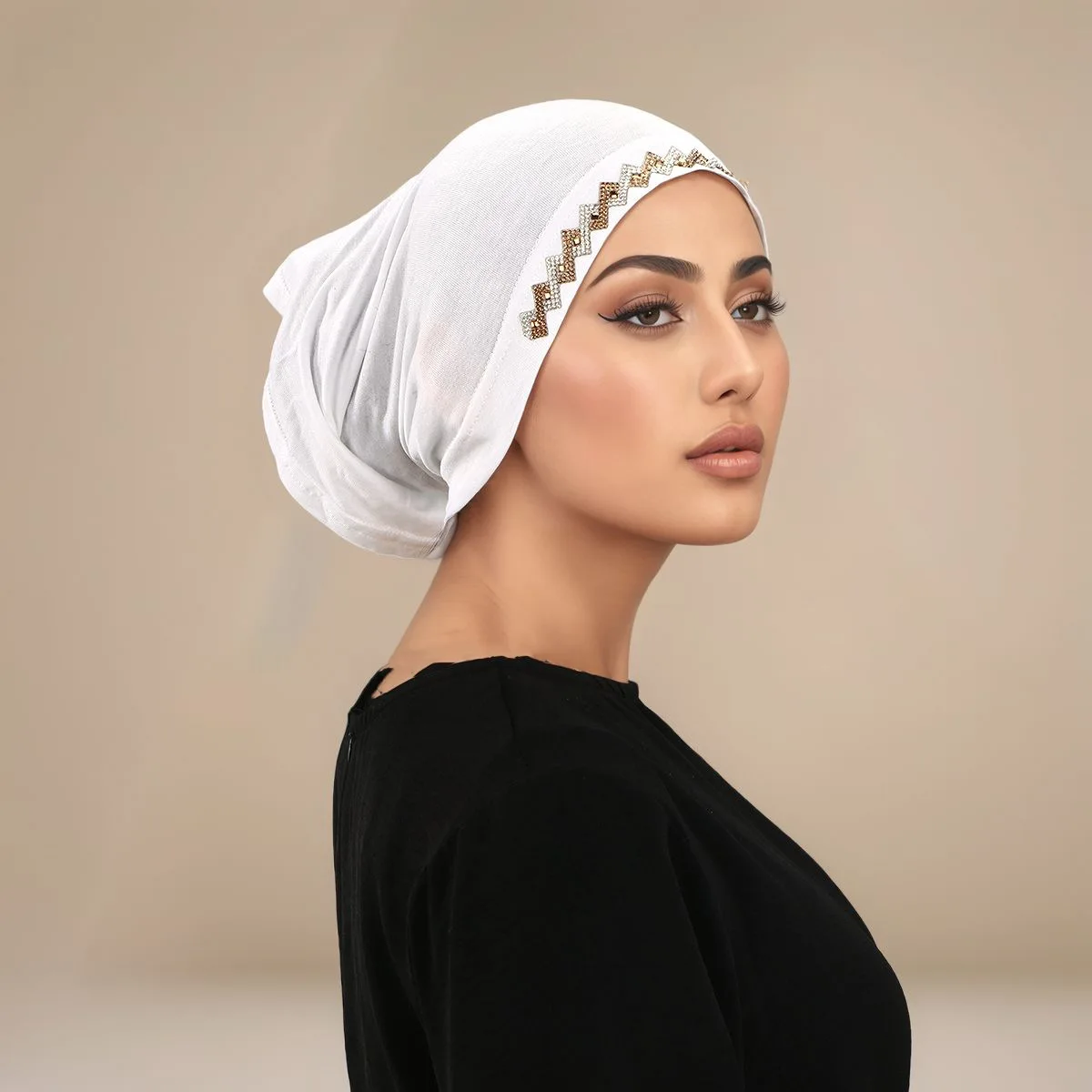 Muslim Head Cover Hat Elastic  - Women Fashion Hats recensie en prijs