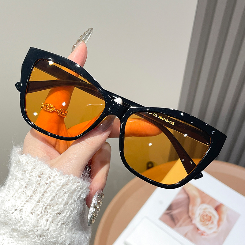 Women Color Block Cat Eye Eyeg - Women'S Fashion Eyeglass Frames recensie en prijs